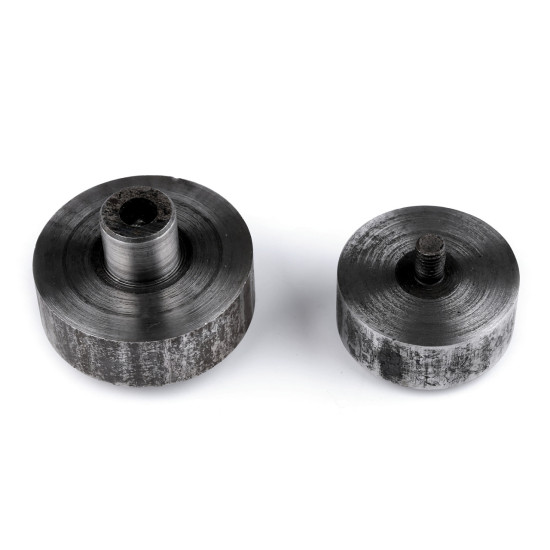 Aufsatz zum nieten von ösen, innen-ø 35 mm - Nickel (1 Set) Aufsatz zum nieten von ösen, innen-ø 35 mm - Nickel (1 Set)