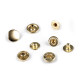 Metal snaps / press fasteners ø12 mm - Nickel (50 Sets) Metal snaps / press fasteners ø12 mm - Nickel (50 Sets)