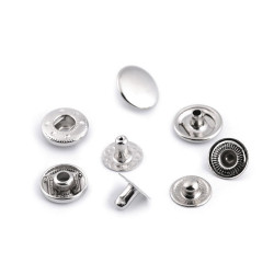Napy ø12 mm - Nikiel (200 Zestawy)