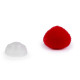 Naso di sicurezza, in velluto, dimensioni: 10 x 12 mm - Salmone (5 Set) Naso di sicurezza, in velluto, dimensioni: 10 x 12 mm - Salmone (5 Set)