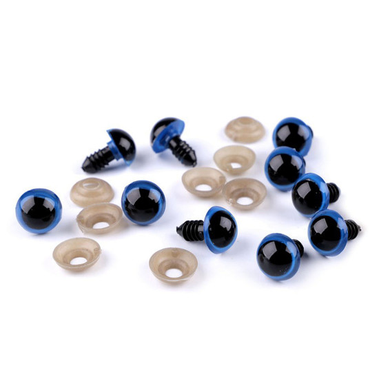 Oczy do zabawek z zatyczką ø14 mm - Zielony (10 Zestawy) Oczy do zabawek z zatyczką ø14 mm - Zielony (10 Zestawy)
