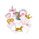 Photo booth party props - As pictured (1 Set)