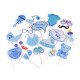 Photo booth party props - As pictured (1 Set)
