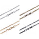 Bag / purse metal chain with lobster clasp length 120 cm - Nickel (1 Piece) Bag / purse metal chain with lobster clasp length 120 cm - Nickel (1 Piece)