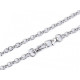 Bag / purse metal chain with lobster clasp length 120 cm - Nickel (1 Piece) Bag / purse metal chain with lobster clasp length 120 cm - Nickel (1 Piece)