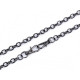 Bag / purse metal chain with lobster clasp length 120 cm - Nickel (1 Piece) Bag / purse metal chain with lobster clasp length 120 cm - Nickel (1 Piece)