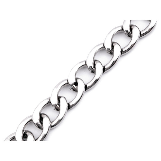Łańcuszek szerokość 20 mm, metraż - Złoto klasyczne (1 Metr) Łańcuszek szerokość 20 mm, metraż - Złoto klasyczne (1 Metr)