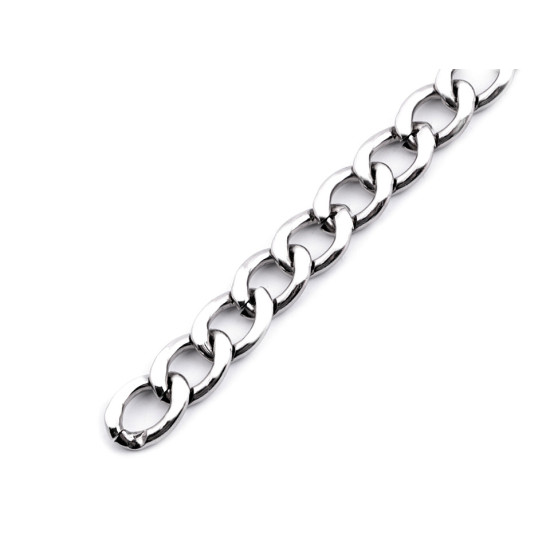 Łańcuszek szerokość 20 mm, metraż - Złoto klasyczne (1 Metr) Łańcuszek szerokość 20 mm, metraż - Złoto klasyczne (1 Metr)