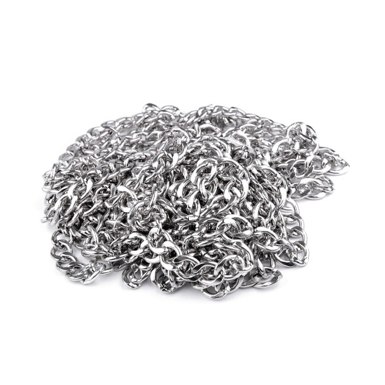 Łańcuszek szerokość 20 mm, metraż - Złoto klasyczne (1 Metr) Łańcuszek szerokość 20 mm, metraż - Złoto klasyczne (1 Metr)
