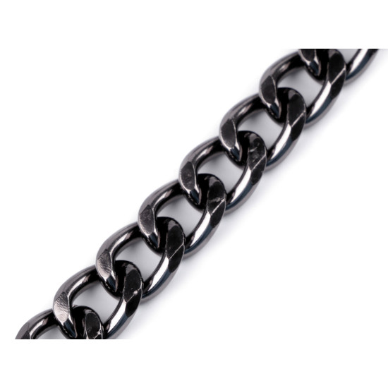 Łańcuszek płaski szerokość 14 mm, metraż - Złoto klasyczne (10 Metry) Łańcuszek płaski szerokość 14 mm, metraż - Złoto klasyczne (10 Metry)