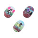 Cosmetic pocket mirror cat - Turquoise (1 Piece)