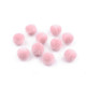Bommel / pompon deluxe ø15 mm - Weiß (500 Stücke)