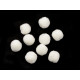 Bommel / pompon deluxe ø15 mm - Weiß (500 Stücke)