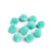 Bommel / pompon deluxe ø15 mm - Weiß (500 Stücke)