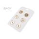 Spring press / snap fasteners ø20 mm - Gold (36 Pairs) Spring press / snap fasteners ø20 mm - Gold (36 Pairs)