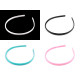 Cerchietto in plastica - Rosa (4 Pezzi) Cerchietto in plastica - Rosa (4 Pezzi)