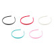Cerchietto in plastica - Rosa (4 Pezzi) Cerchietto in plastica - Rosa (4 Pezzi)
