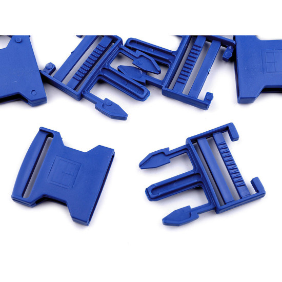 Klamra z regulatorem szerokość 40 mm - Czarny (5 Pary) Klamra z regulatorem szerokość 40 mm - Czarny (5 Pary)