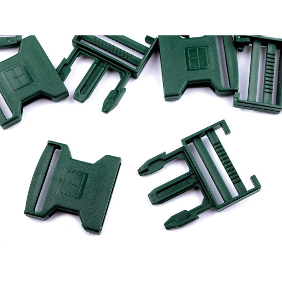 Klamra z regulatorem szerokość 40 mm - Czarny (5 Pary) Klamra z regulatorem szerokość 40 mm - Czarny (5 Pary)