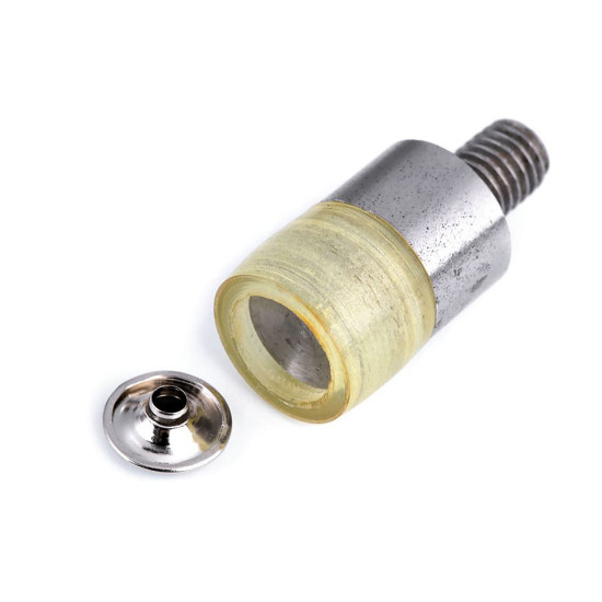 Zagniatacz do nabijania zapięcia magnetycznego ø18 mm - Nikiel (1 Zestaw) Zagniatacz do nabijania zapięcia magnetycznego ø18 mm - Nikiel (1 Zestaw)