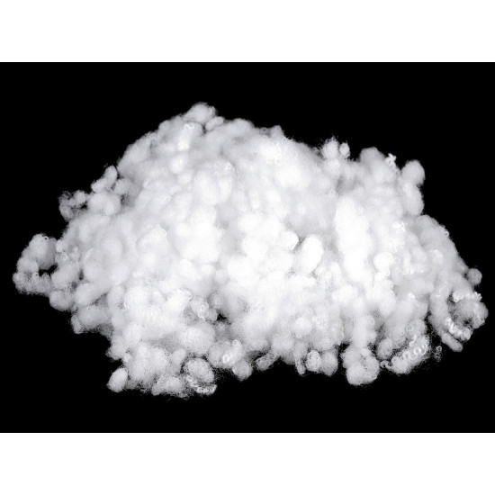 Boules de polyester en fibre creuse blanchie pour garniture, 5kg - Blanc (1 Sachet) Boules de polyester en fibre creuse blanchie pour garniture, 5kg - Blanc (1 Sachet)