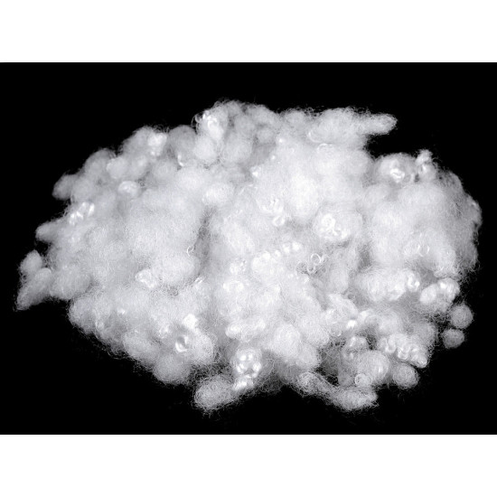 Hollow fiber polyester ball fiber filling / toy stuffing, 5 kg, not bleached - White (1 Bag) Hollow fiber polyester ball fiber filling / toy stuffing, 5 kg, not bleached - White (1 Bag)