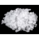 Hollow fiber polyester ball fiber filling / toy stuffing, 1 kg, not bleached - White (1 Bag) Hollow fiber polyester ball fiber filling / toy stuffing, 1 kg, not bleached - White (1 Bag)