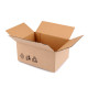 Cardboard box 30x20x15 cm - Natural brown (1 Piece)