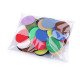 Kółeczko z filcu ø4 cm półprodukt - Mix (100 Sztuki) Kółeczko z filcu ø4 cm półprodukt - Mix (100 Sztuki)