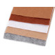 Filc dekoracyjny 10x45 cm - kolorowy zestaw - Mix nr. 5 (1 Zestaw)