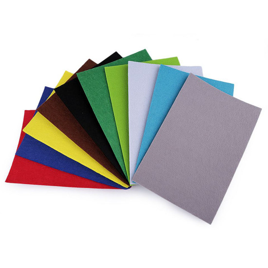 Filc dekoracyjny 20x30 cm - Czarny (2 Sztuki) Filc dekoracyjny 20x30 cm - Czarny (2 Sztuki)