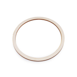 Cerc din lemn ø15 cm - Natural deschis (10 Bucăți)