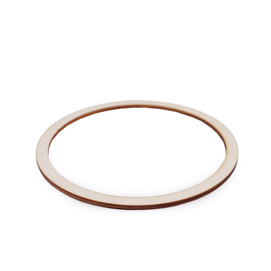 Cerc din lemn ø15 cm - Natural deschis (10 Bucăți)