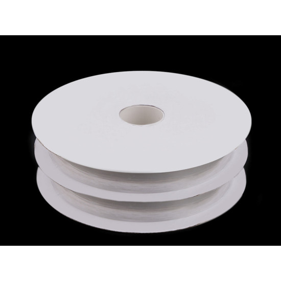Bande élastique transparente en silicone, largeur 20 mm - Transparent (20 Mètres) Bande élastique transparente en silicone, largeur 20 mm - Transparent (20 Mètres)