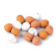 Decorative quail eggs for arranging - Brown natural (1 Box)