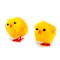 Decorative easter chicks - Yellow (12 Pieces)