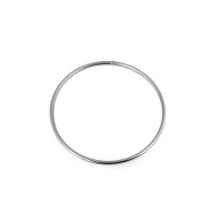 Kółko / obręcz metalowa / ucho do torebki ø13,5 cm - Nikiel (1 Sztuka)
