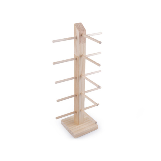 Dřevěný stojan na náramky / brýle 37 cm - Přírodní sv. (1 Kus) Dřevěný stojan na náramky / brýle 37 cm - Přírodní sv. (1 Kus)