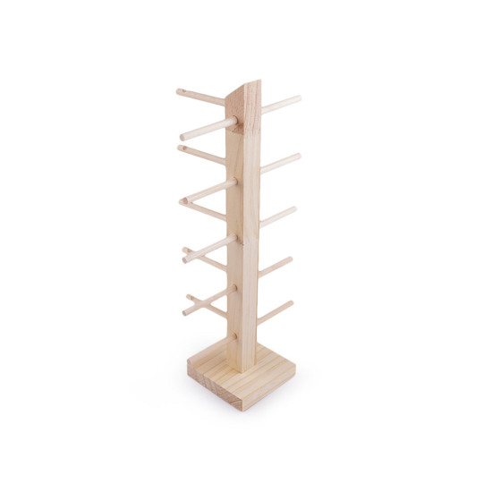 Dřevěný stojan na náramky / brýle 37 cm - Přírodní sv. (1 Kus) Dřevěný stojan na náramky / brýle 37 cm - Přírodní sv. (1 Kus)