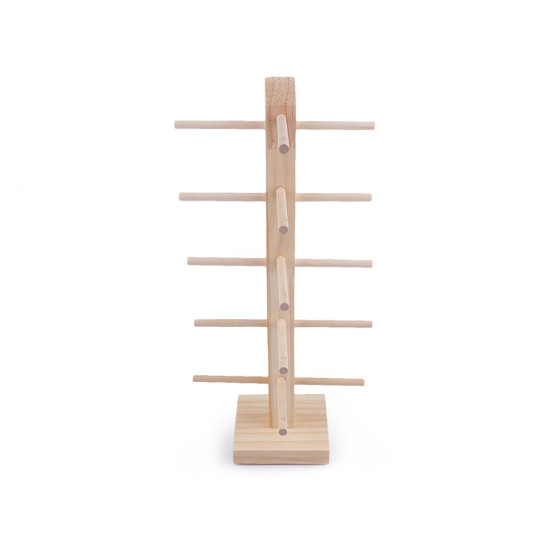 Dřevěný stojan na náramky / brýle 37 cm - Přírodní sv. (1 Kus) Dřevěný stojan na náramky / brýle 37 cm - Přírodní sv. (1 Kus)