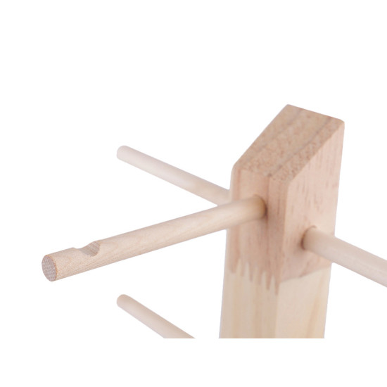 Dřevěný stojan na náramky / brýle 37 cm - Přírodní sv. (1 Kus) Dřevěný stojan na náramky / brýle 37 cm - Přírodní sv. (1 Kus)