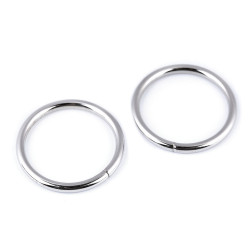 Anello / o-ring, dimensioni: ø 35 mm - Nichel (10 Pezzi)
