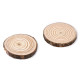 Natural wood tree branch slice / wood circle, ø2.5-4.5 cm - Ivory (12 Bags)