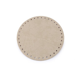 Dno do torebki / worka ø16 cm - Ecru (1 Sztuka)