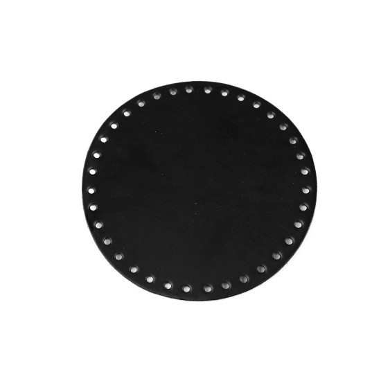 Handbag bottom insert / shaper pad ø16 cm - Black (1 Piece) Handbag bottom insert / shaper pad ø16 cm - Black (1 Piece)