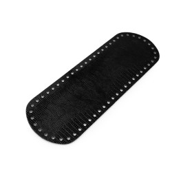Dno do torebki 10x30 cm - Czarny (1 Sztuka)