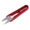 Tijeras cortahilos, largo 10,5 cm - Rojo (1 Pieza)