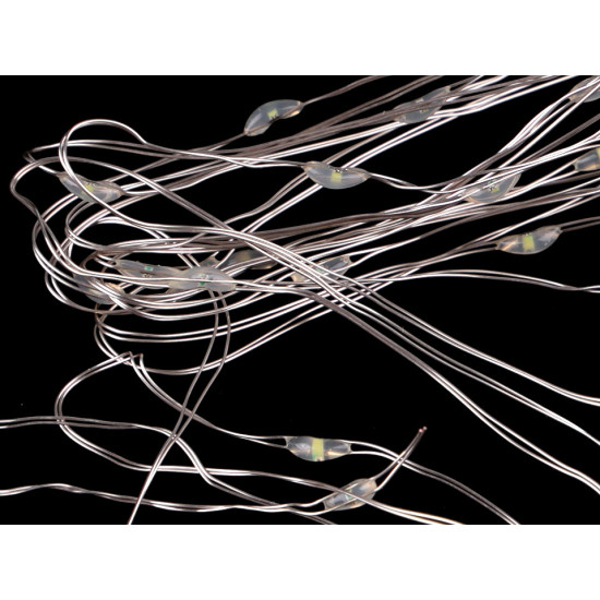 Battery operated led string lights - White (1 Piece)
