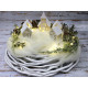 Battery operated led string lights - White (1 Piece)