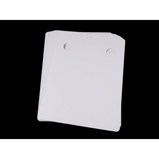 Karta papierowa na chustę / szal 21x29,7 cm - White (20 Sztuki) Karta papierowa na chustę / szal 21x29,7 cm - White (20 Sztuki)